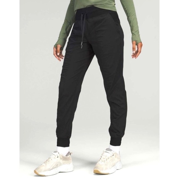 lululemon athletica Pants - Lululemon Dance Studio Mid Rise Jogger 1st Release Black LW5ENMS Womens Size 6
